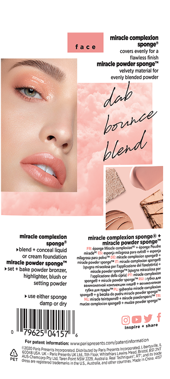 Real Techniques Miracle Complexion & Powder Sponge Duo
