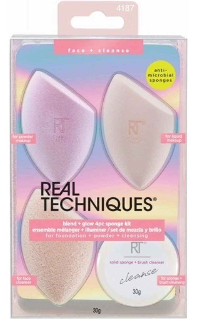 Real Techniques Antimicrobial Blend & Glow Kit