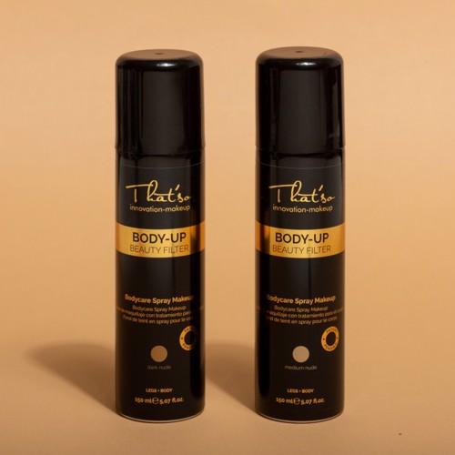 That'so Body Up Medium Nude Σπρέι Σώματος Με χρώμα για Άμεση Κάλυψη των Ατελειών 150 ml