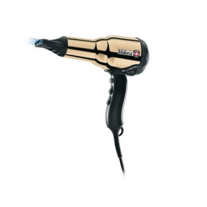 Valera Professional – Hairdryer(sesouar/pistolaki) with Diffuser Swiss Steel Metal Master Light Gold 2100W