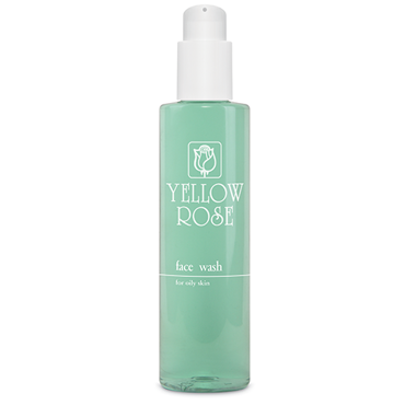 Yellow Rose FACE WASH FOR OILY SKIN Σαπούνι (gel) καθαρισμού για μικτά - λιπαρά δέρματα. Ρυθμίζει αποτελεσματικά τη λιπαρότητα 200ml