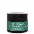 Yellow Rose OLIVE & HERBS FACE SCRUB Apolepistiko gel me krustallous Zaxaris, orgniko ladi Elias, ekxulismata fullon Elias kai botanon ga ola ta dermata 50ml