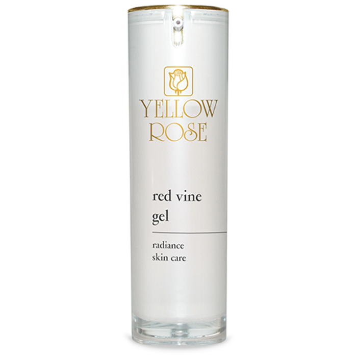Yellow Rose RED VINE GEL Antioxeidotikos kai antirutidikos oros oxugnosis kai lampsis ga ola ta dermata 30ml