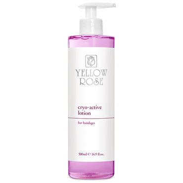 Yellow Rose CRYO-ACTIVE LOTION Ψυκτική λοσιόν με φυτικά εκχυλίσματα κατάλληλη για ‘κρυοθεραπείες’ σύσφιγξης και ‘κουρασμένες γάμπες’ 500ml