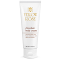 Yellow Rose CHOCOLATE BODY CREAM Enudatiki kai threptiki krema somatos me sokolata kai lipolutika sustatika 250ml