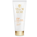 Yellow Rose GINGER BODY CREAM Enudatiki kai threptiki krema emploutismeni me Tzintzer, proteΐnes Metaxiou kai lipolutika sustatika 250ml