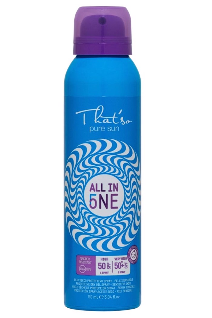 That'so All In One SPF 50/80/100 Antiiliako Somatos 90ml