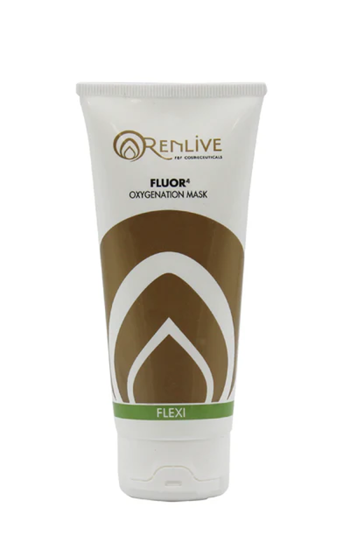 RENLIVE Fluor4 Oxygenation Mask Μάσκα Προσώπου για Οξυγόνωση της Επιδερμίδας και Βελτίωση της Μικροκυκλοφορίας 100ml 
