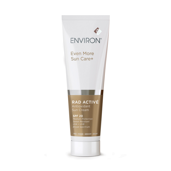 Environ Even More Sun Care+ RAD ACTIVÉ Antioxidant Sun Cream SPF20 - Antiliaki Krema me Sunduasmo Antiliakon Filtron (Antanaklastikon kai Aporrofitikon) me Antioxeidotika 100 ml